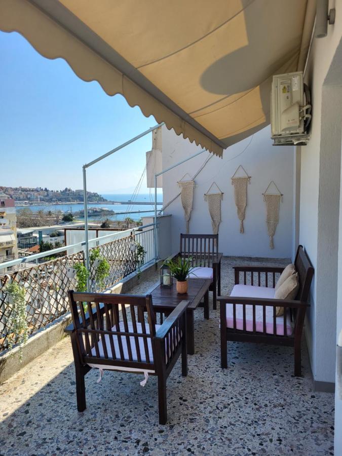 Appartement Roof Garden-Studio à Kavala Extérieur photo